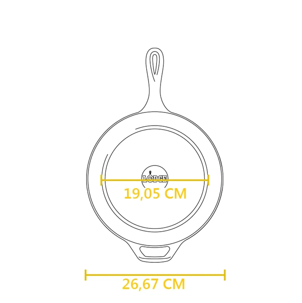 Lodge Combo Cooker Set LCC3 26 cm (2-delig) Best