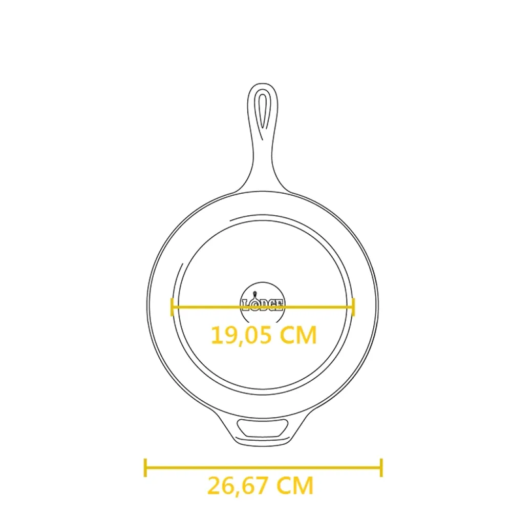 Lodge Combo Cooker Set LCC3 26 cm (2-delig) Best