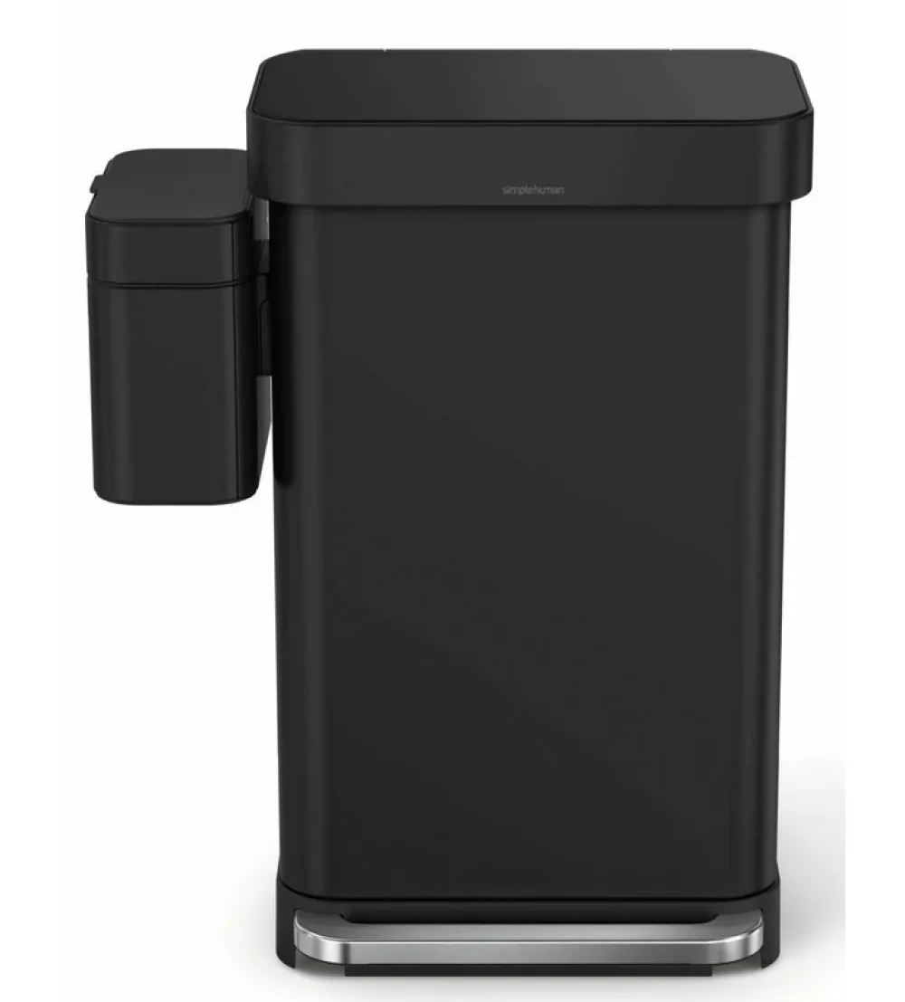 simplehuman Compostbak Caddy Compost Zwart 4L Clearance