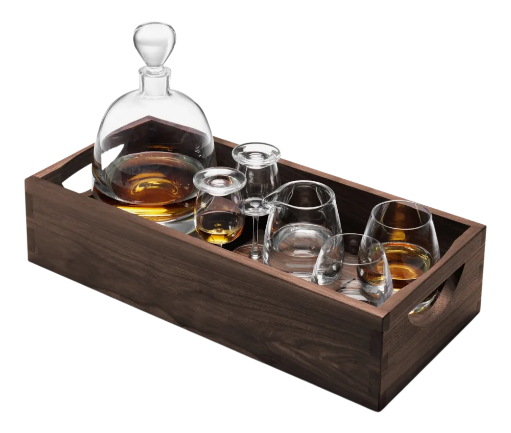 L.S.A. Connoiseur Set Whisky Islay met Dienblad 1000 ml (6-delig) Discount