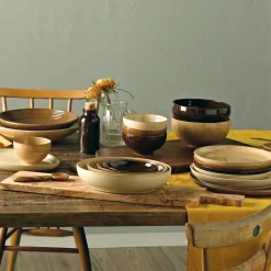 Denby Coupebord Studio Craft Walnut 21 cm New