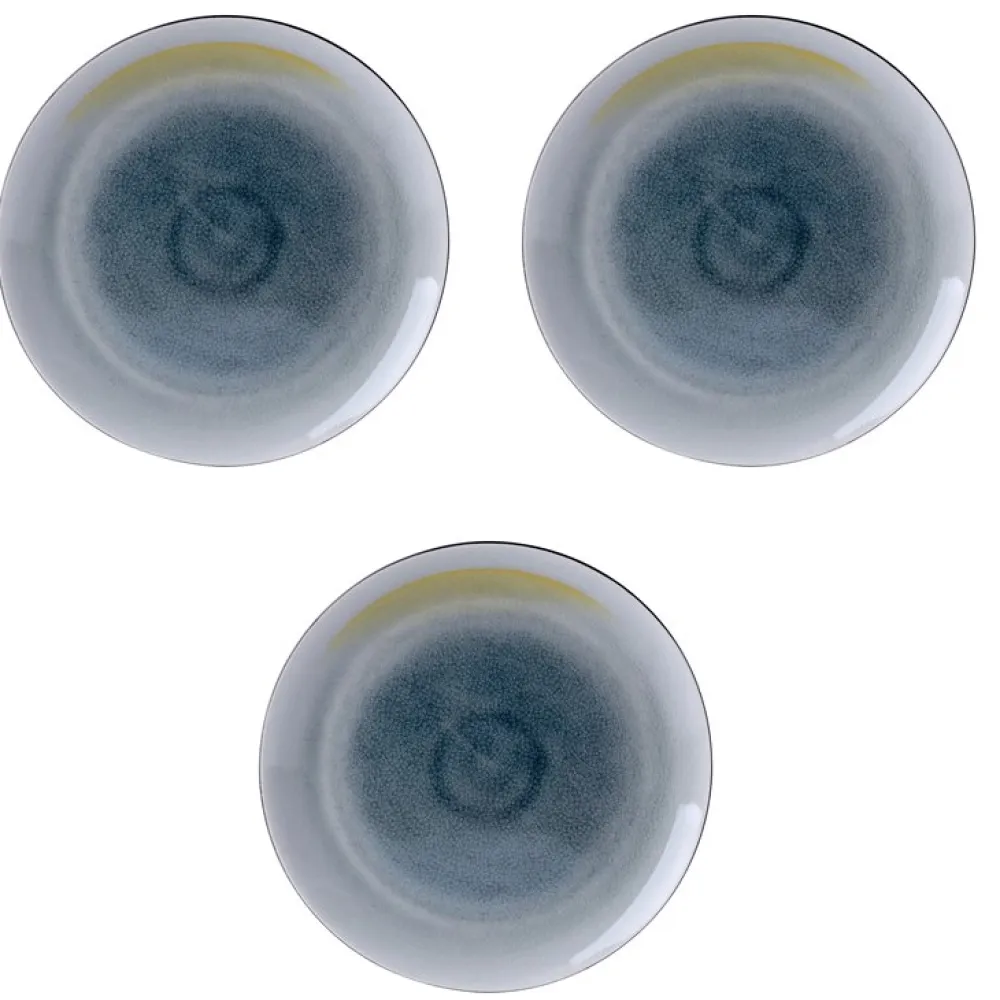 Gastro Coupebord Rond Grey Blue 26,5 cm (3-delig) Online