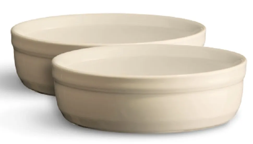 Crème Brûlée Schaal Emile Henry Argile (set van 2)