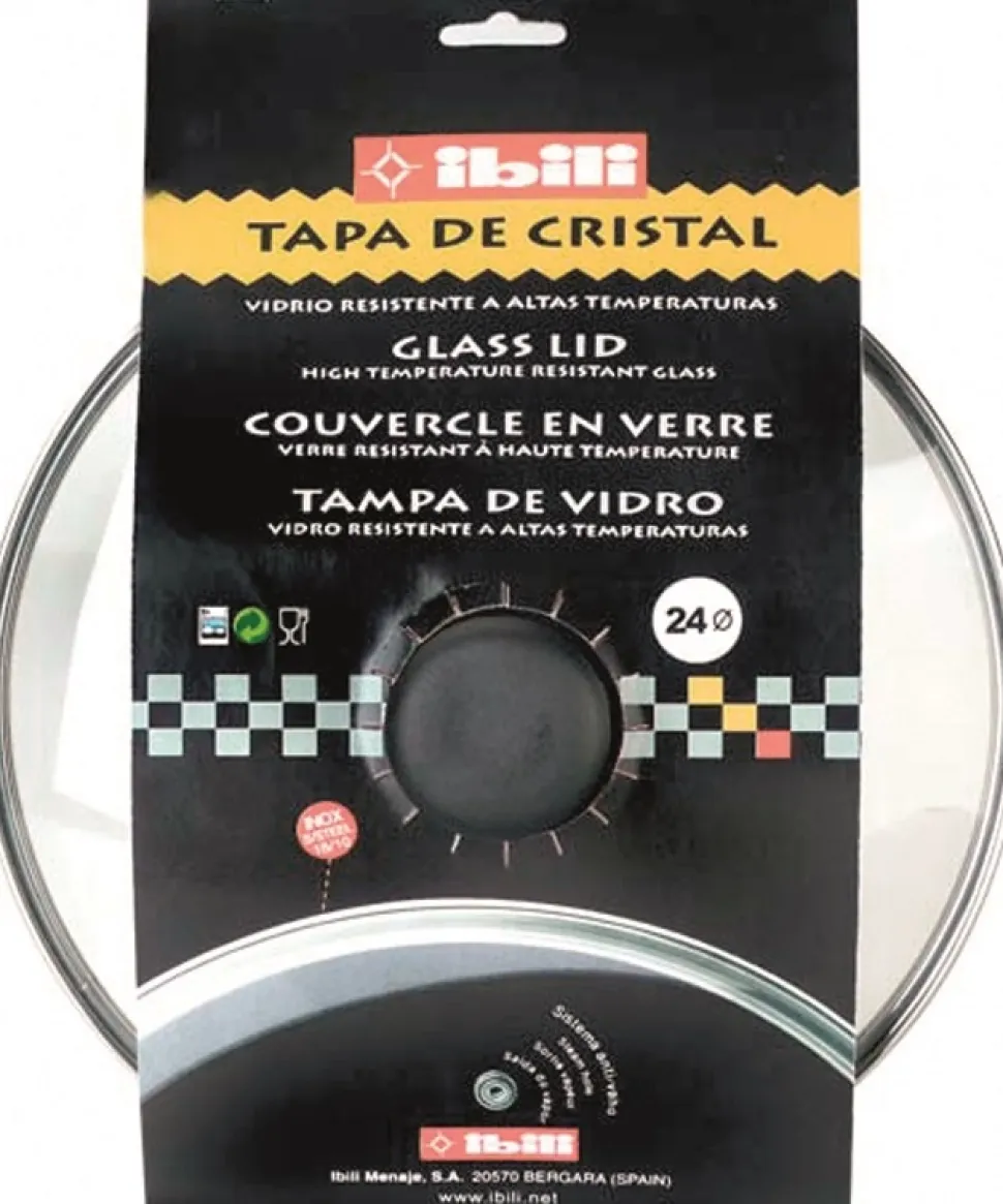 Deksel Ibili Glas 24 cm