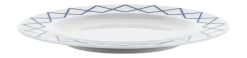 Dessertbord Alessi My Beautiful China White 20 cm (Set van 4)