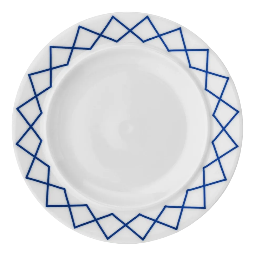 Dessertbord Alessi My Beautiful China White 20 cm (Set van 4)