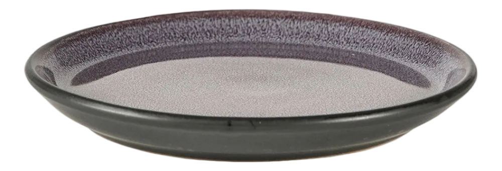 Bitz Dessertbord Gastro Black / Lilac 17 cm New