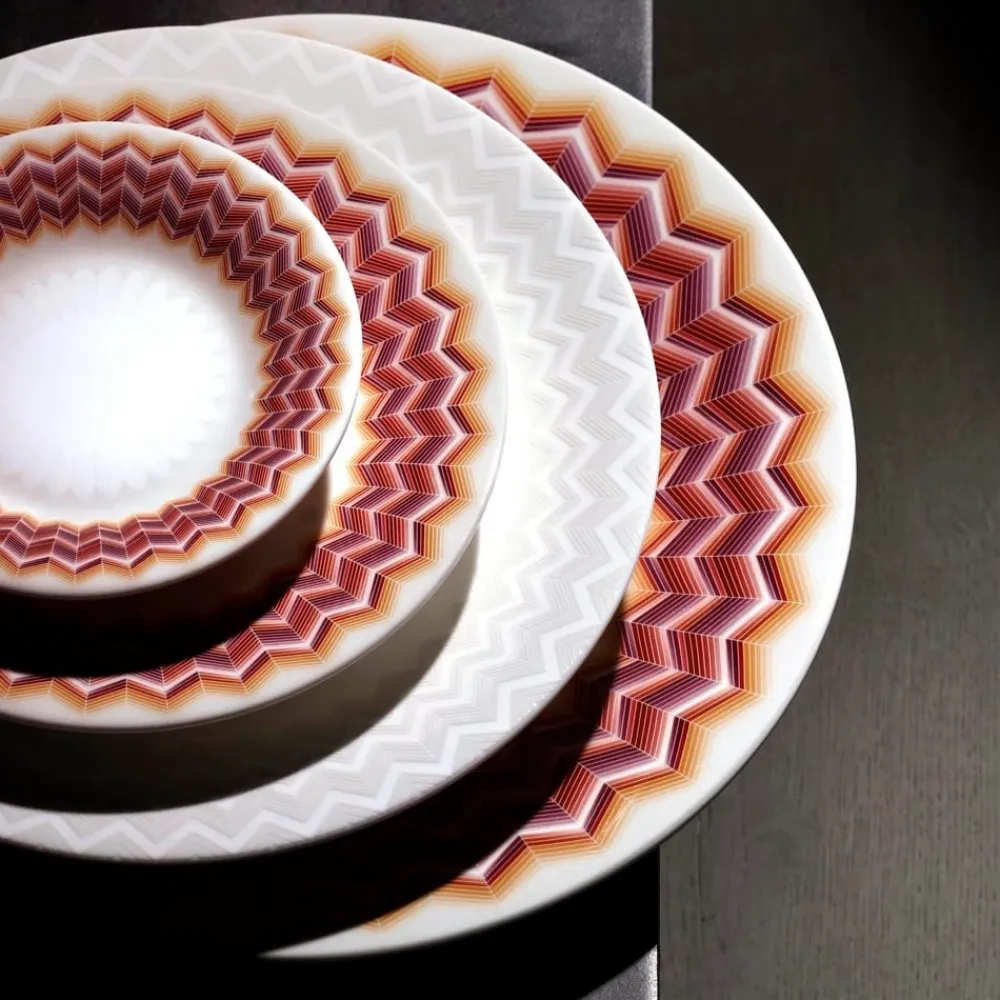 Missoni Dessertbord Zig Zag Jarris 156 21,5 cm (Set van 6) Online
