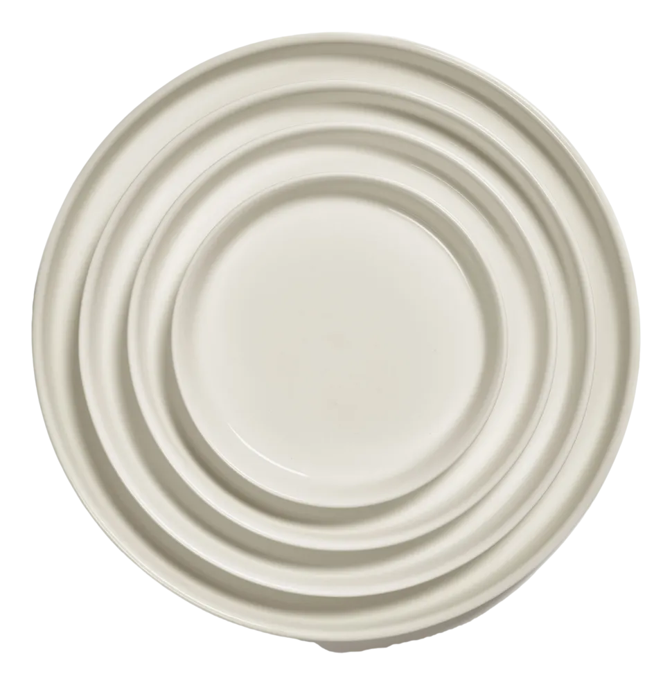 Dessertbord Serax Cena By Vincent Van Duysen Ivory XS 14 cm