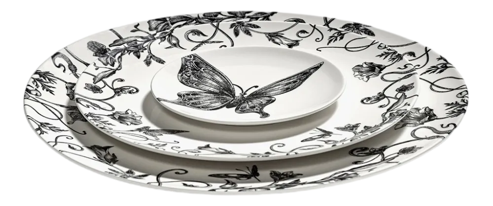 Serax Dessertbord S Butterfly Ballet Unity White 18 cm Online