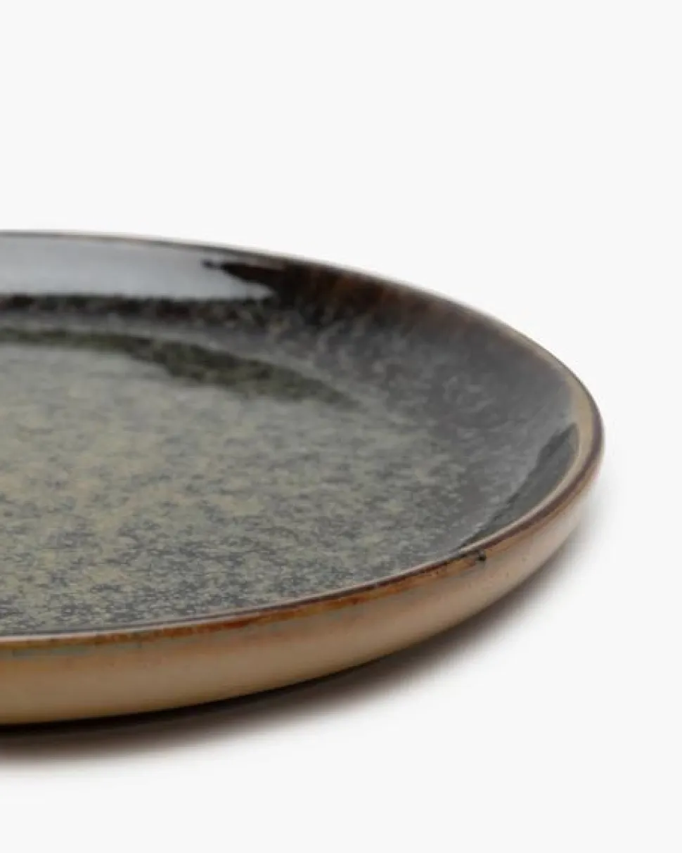 Dessertbord Serax Surface Tableware By Sergio Herman Indi Grey 16 x 16 x 1,5 cm