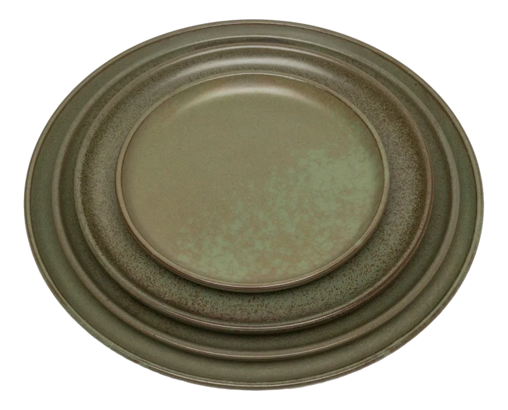 Serax Dessertbord Surface Tableware By Sergio Herman Camo Green 16 x 16 x 1,5 cm Clearance