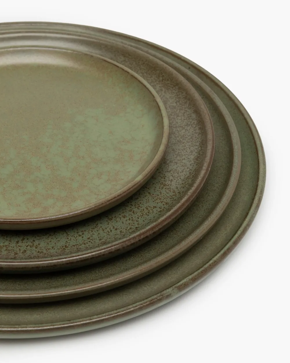 Serax Dessertbord Surface Tableware By Sergio Herman Camo Green 16 x 16 x 1,5 cm Clearance