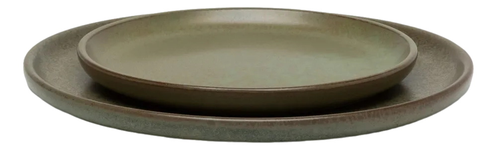Serax Dessertbord Surface Tableware By Sergio Herman Camo Green 16 x 16 x 1,5 cm Clearance
