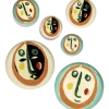 Dessertbord Serax XS Face N1 Feast Mix 16 cm