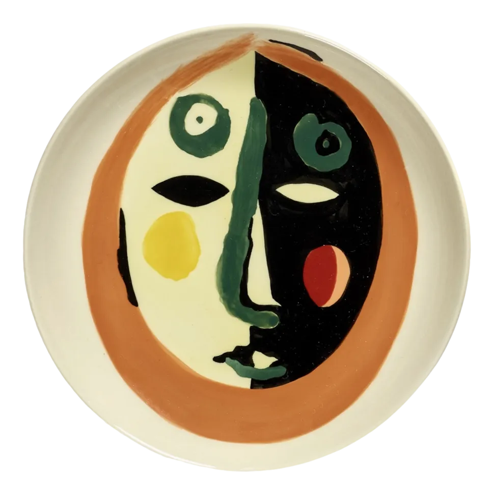 Dessertbord Serax XS Face N1 Feast Mix 16 cm