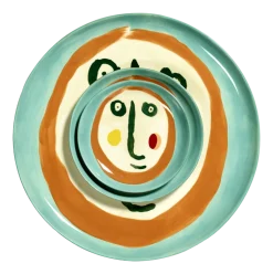 Dessertbord Serax XS Face N2 Feast Mix 16 cm
