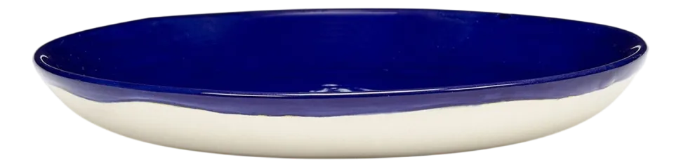 Dessertbord Serax XS Feast Dark Blue Artichoke White 16 cm