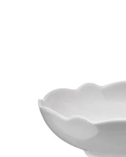 Alessi Dessertkom Dressed White Porcelain 13 cm (Set van 4) Outlet