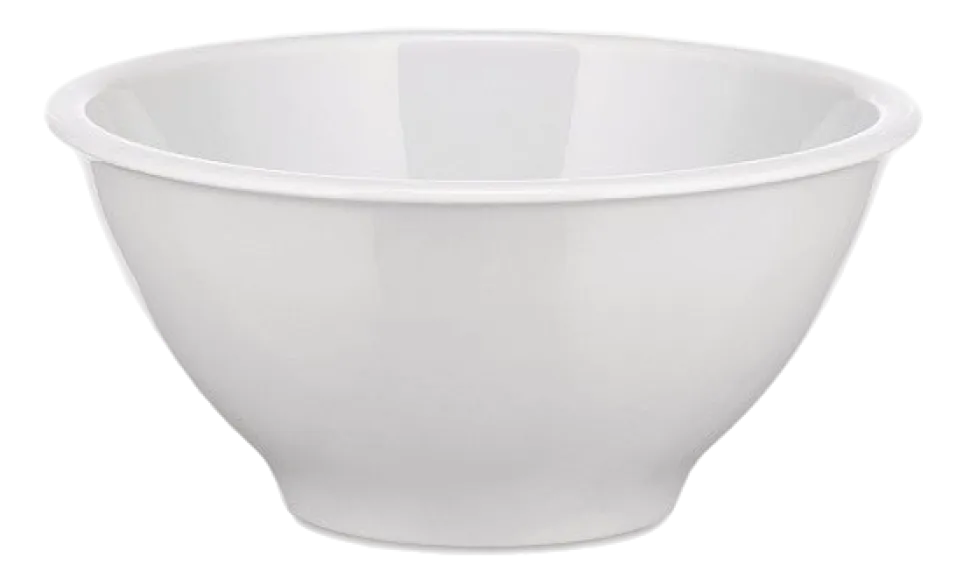 Dessertkom Alessi PlateBowlCup White Porcelain 14 cm (Set van 4)