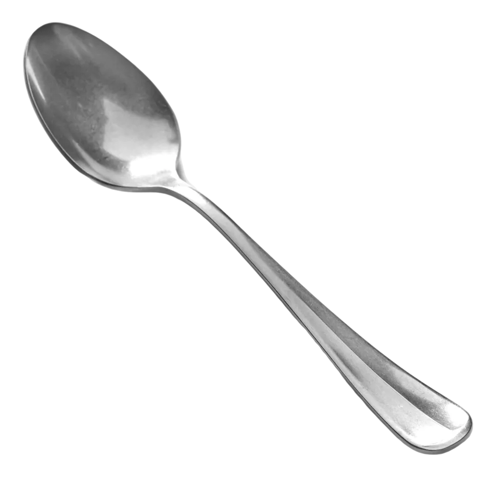 Dessertlepel Serax Surface Cutlery By Sergio Herman Steel Grey (Set van 12)