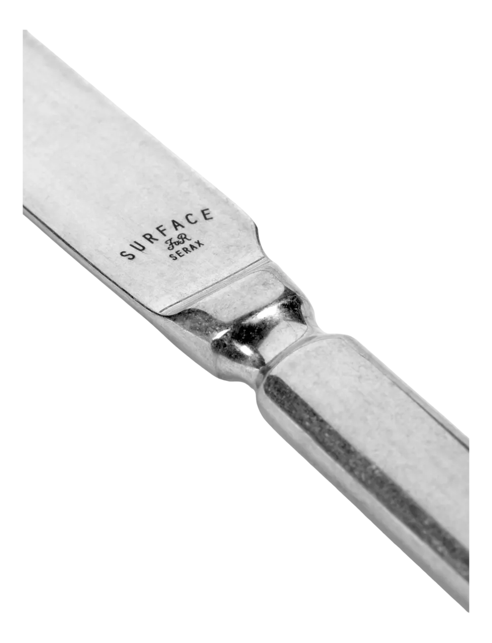 Dessertmes Serax Surface Cutlery By Sergio Herman Steel Grey Monobloc (Set van 6)