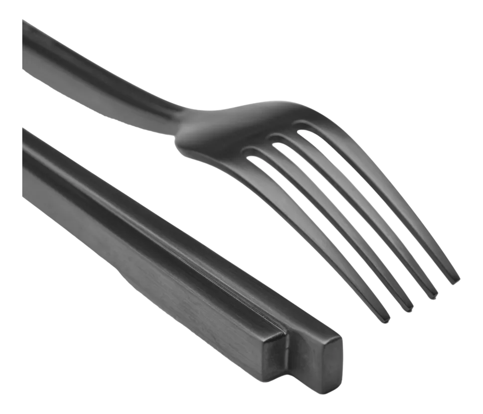 Dessertvork Serax Dune Cutlery By Kelly Wearstler Black (Set van 6)
