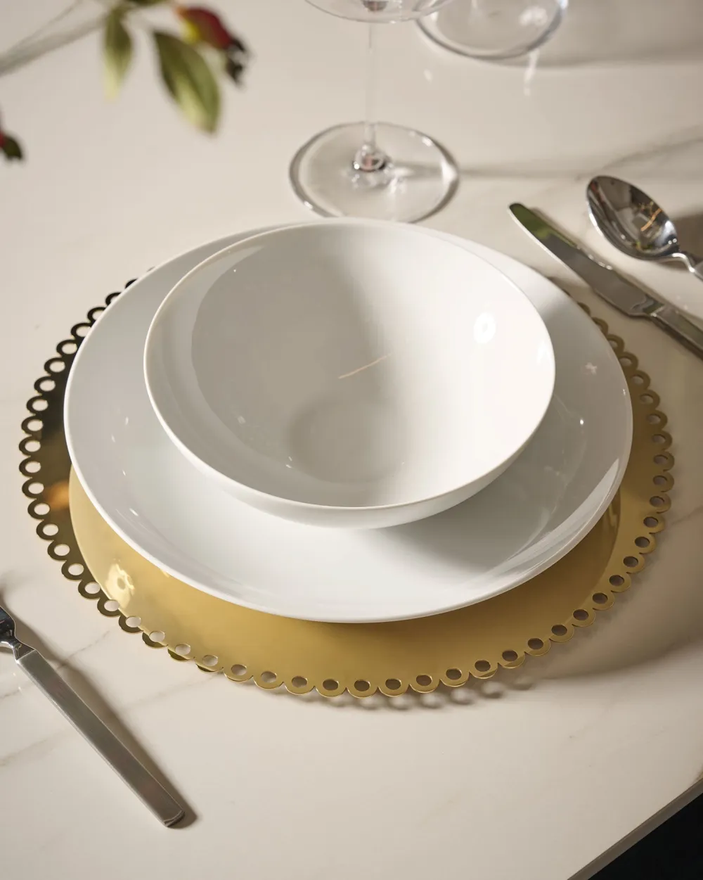Alessi Dienblad Edges Brass Online