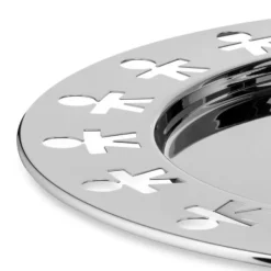 Dienblad Alessi Girotondo Round RVS