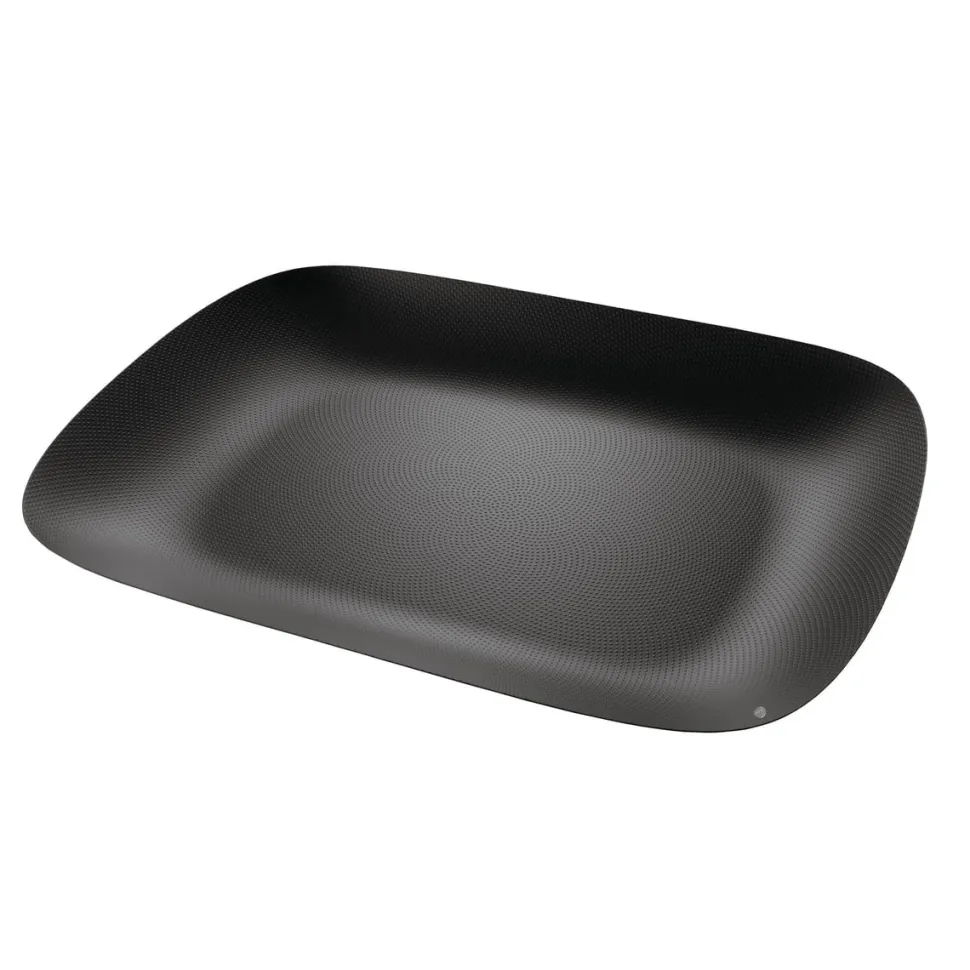 Dienblad Alessi Moire Black
