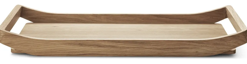Georg Jensen Dienblad Barbry Eikenhout Clearance