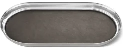 Dienblad Georg Jensen Manhattan Leer (33 x 18 cm)
