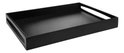 Leopold Vienna Dienblad MDF Zwart 55 x 40 cm Outlet