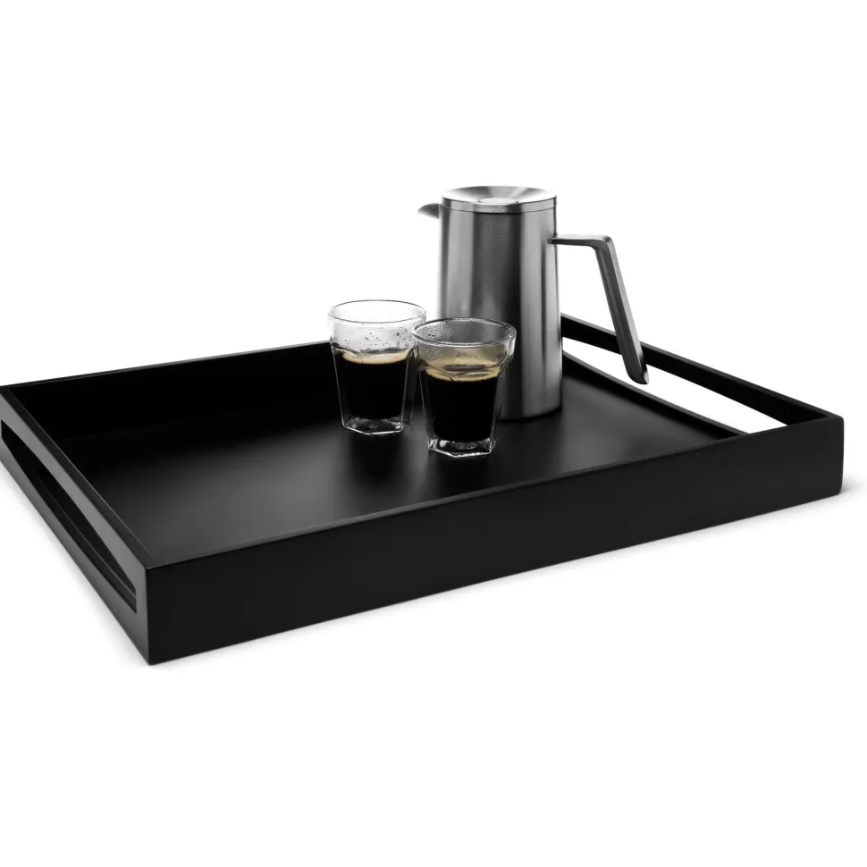 Dienblad Leopold Vienna MDF Zwart 47.5 x 35 cm