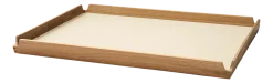Dienblad Lind DNA Square L Airy Nupo Vanilla / Teak