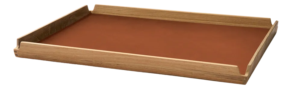 Dienblad Lind DNA Square L Airy Nupo Rust / Teak