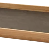 Lind DNA Dienblad Square L Airy Nupo Caviar / Teak Outlet