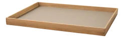 Dienblad Lind DNA Square L Even Nupo Clay Brown / Teak