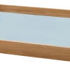 Dienblad Lind DNA Square L Even Nupo Soft Sky / Teak