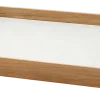 Lind DNA Dienblad Square L Even Nupo Pure White / Teak Discount