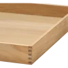 Lind DNA Dienblad Square L Even Nupo Anthracite / Teak Best