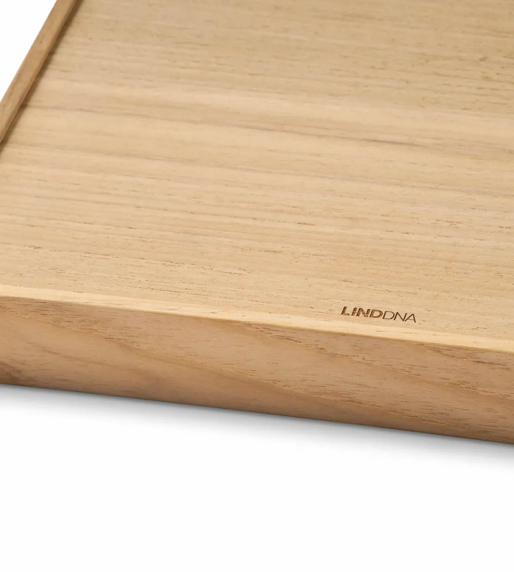 Lind DNA Dienblad Square M Airy Nupo Nougat / Teak
