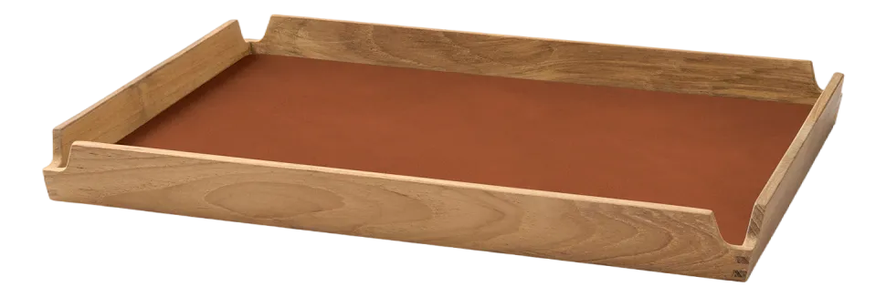 Dienblad Lind DNA Square M Airy Nupo Rust / Teak