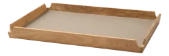 Dienblad Lind DNA Square M Airy Nupo Clay Brown / Teak