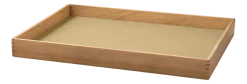 Dienblad Lind DNA Square M Even Nupo Khaki / Teak