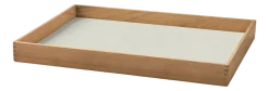 Dienblad Lind DNA Square M Even Nupo Linen / Teak