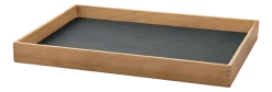 Lind DNA Dienblad Square M Even Nupo Anthracite / Teak