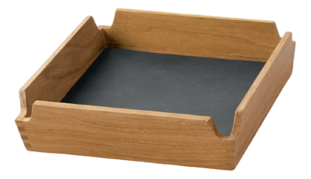 Lind DNA Dienblad Square Mini Airy Nupo Anthracite