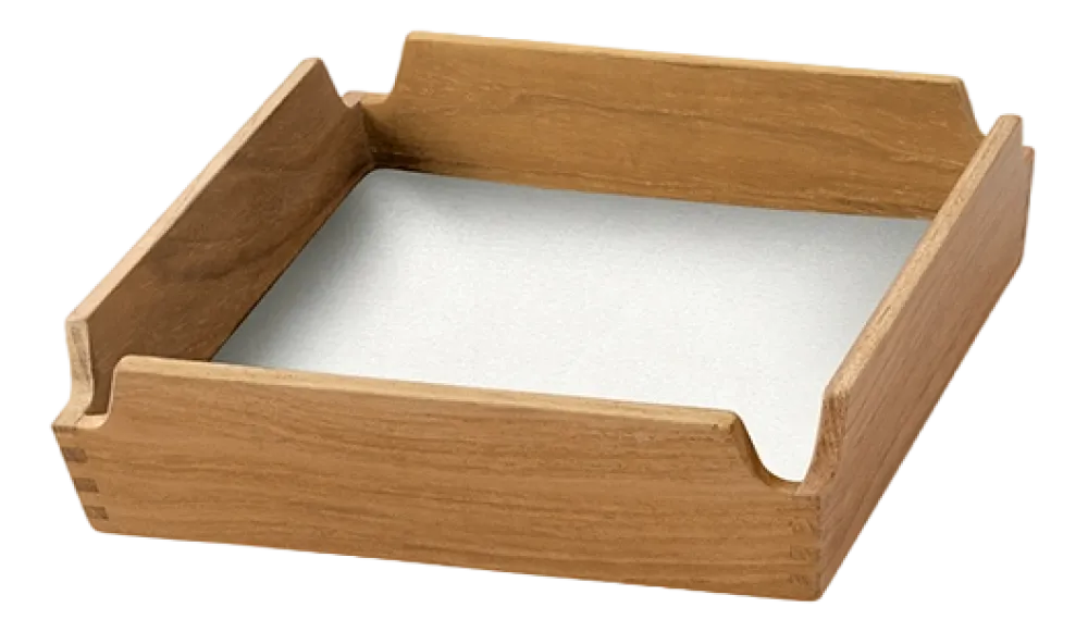 Lind DNA Dienblad Square Mini Airy Nupo Pure White Hot