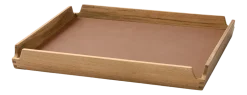 Dienblad Lind DNA Square S Airy Nupo Old Rose / Teak